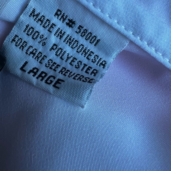 Embroidered White Blouse  vintage size L - Picture 7 of 7